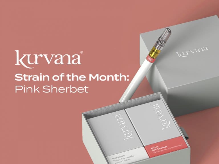 kurvana-sotm-pins | Kurvana | Curated for years. Experienced in moments. Strain of the Month: ASCND Pink Sherbet