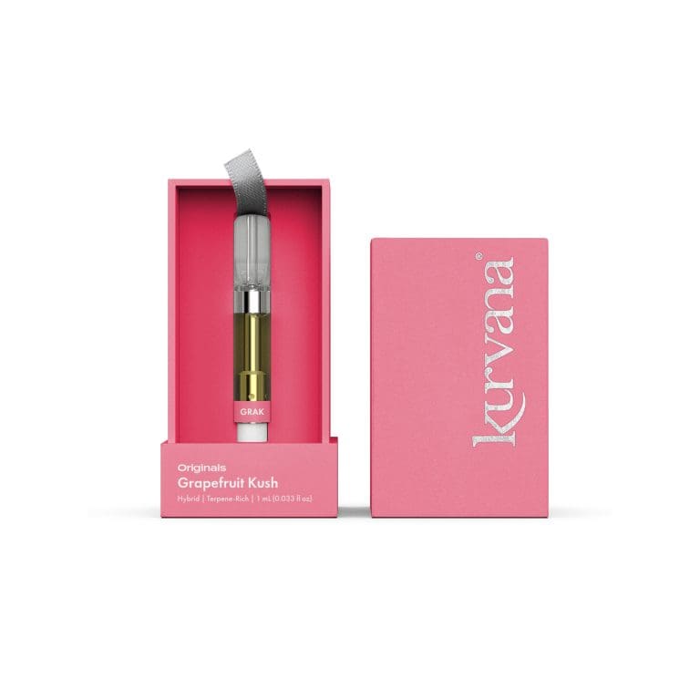 kurvana_originals_grak_1.0ml-2000x2000 | Kurvana | Curated for years. Experienced in moments. Kurvana Originals Grapefruit Kush 510 Cartridge