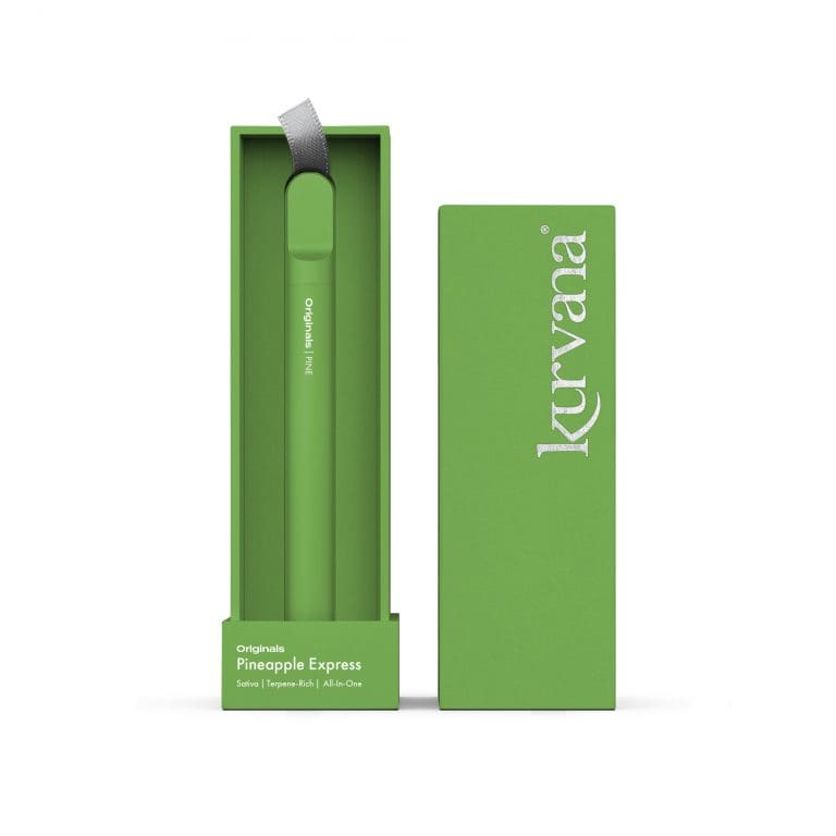 kurvana_originals_aio_pine-2000x2000 | Kurvana | Curated for years. Experienced in moments. Kurvana Originals Pineapple Express All In One Disposable