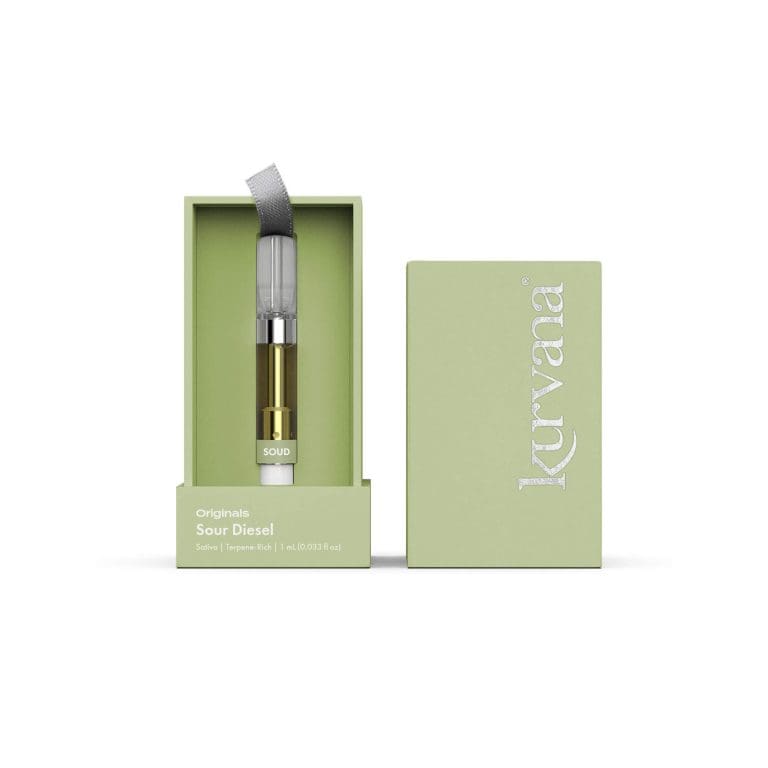 kurvana_originals_soud_1.0ml-2000x2000 | Kurvana | Curated for years. Experienced in moments. Kurvana Originals Sour Diesel 510 Cartridge