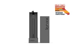 kurvana_carbon_aio_329x231 copy | Kurvana | Curated for years. Experienced in moments. An image of Kurvana's Carbon 21 collection Chocolope Sauce All-In-One vape. Winner of the High Times Cannabis Cup Vape Pens.