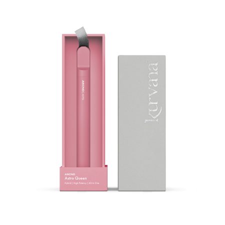 kurvana_ascnd_astq_aio_2000x2000 | Kurvana | Curated for years. Experienced in moments. An image of Kurvana's ASCND collection Astro Queen strain All-In-One disposable vape.