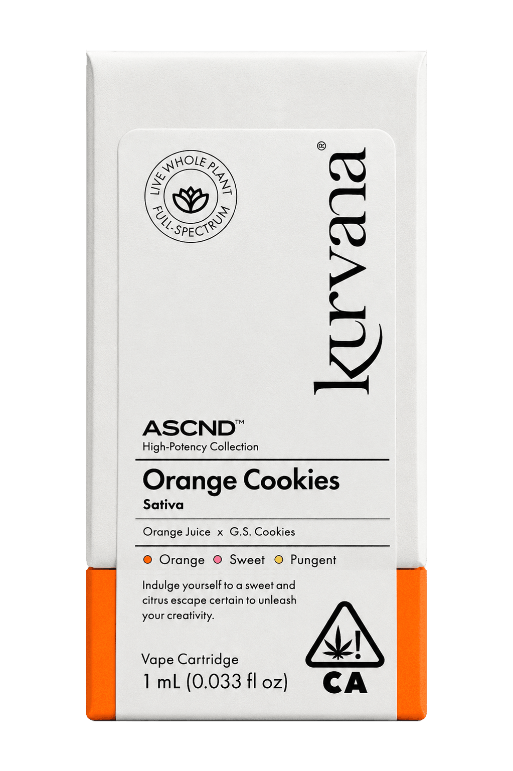 Kurvana product front label